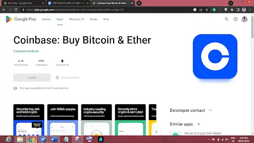 Coinbase: Buy Bitcoin & Ether