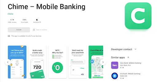 Chime - Mobile Banking