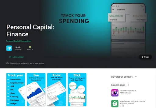 Personal Capital: Finance